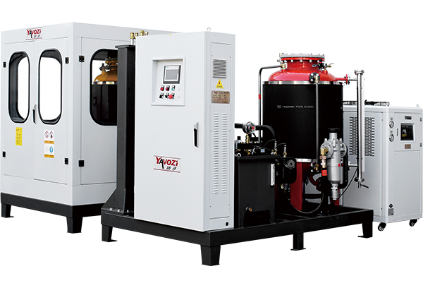 The main features of the high pressure foaming machine are as follows